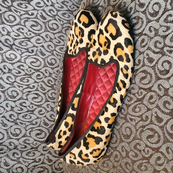 SOLD!! COLE HAAN Women's Air Morgan Leopard Ballet Flat - Size 8 1/2 - Picture 1 of 8